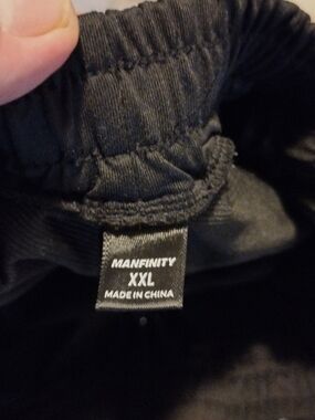 MaNFINITY Men’s Athletic Shorts - Black